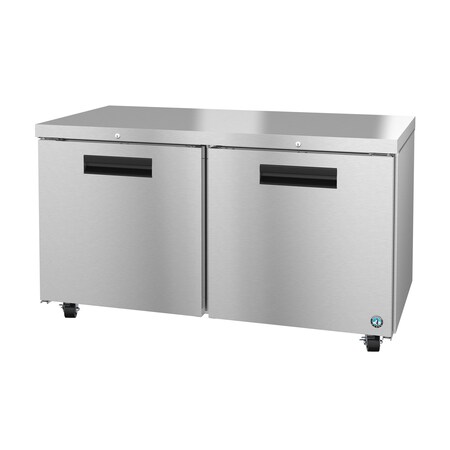 Hoshizaki Refrigerator, Two Section Undercounter, Stainless Doors with Lock,  UR60B-01